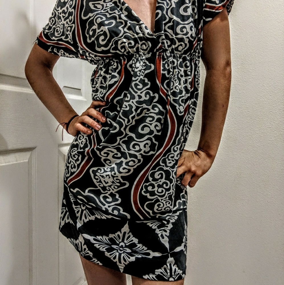 Indian Boutique V neck Dress